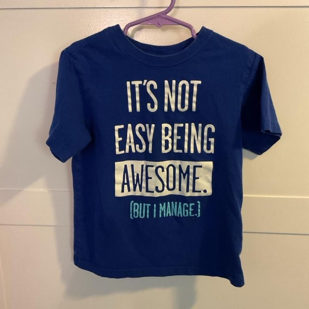 The-children-s-place Blue and Navy T-shirt